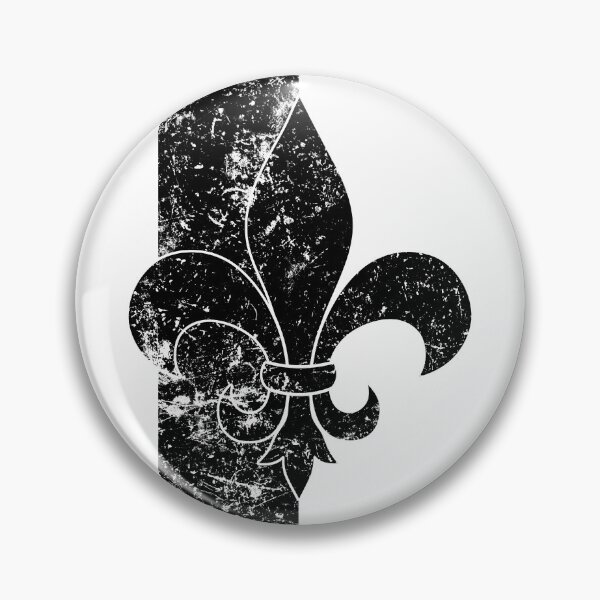 Item preview, Valorous Fleur De Lis designed and sold by SideQuest - Scribbled Chaos!.