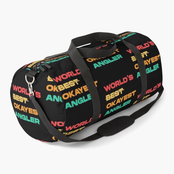 Item preview, Worlds best okayest angler, worlds best angler, fishing is my favorite,vintage, fathers day fishing, fishing waders, fishing enthusiasts, angler birthday designed and sold by SGS-.
