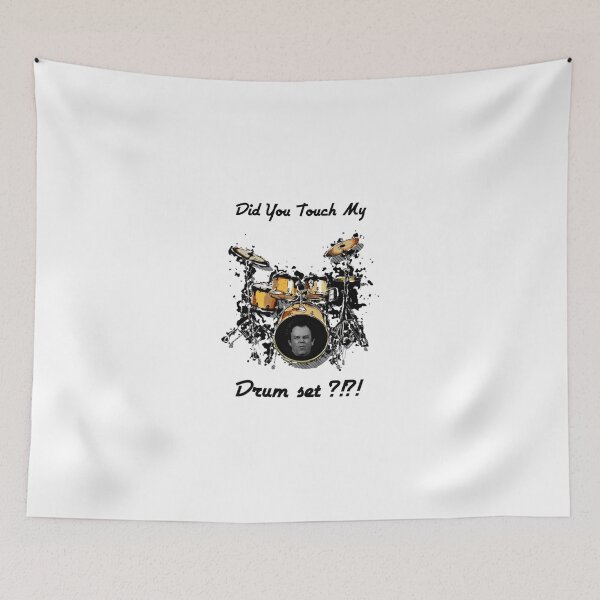 Item preview, Did you touch my drum set? designed and sold by MrDaddyTs.