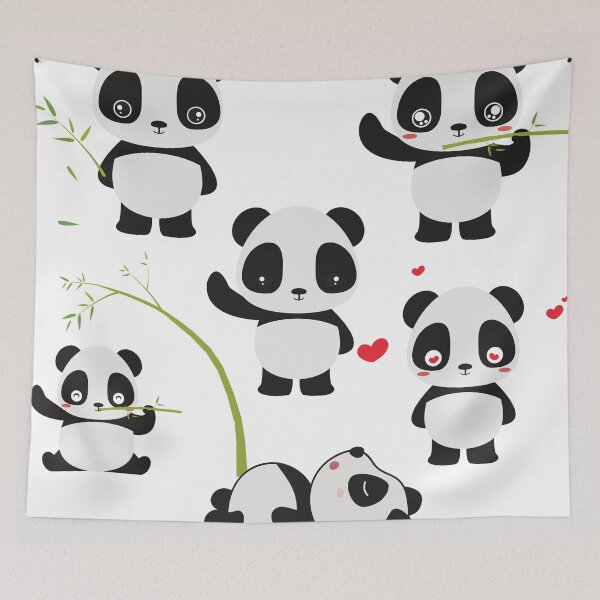 Item preview, Cute animal friendly panda designed and sold by AnnaAndVibes.