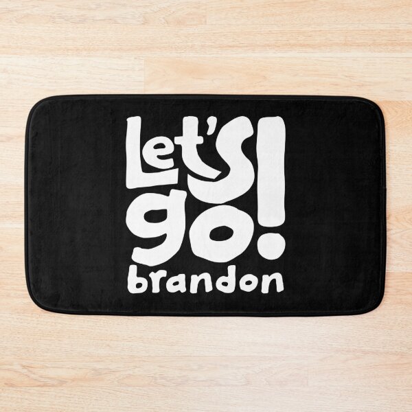 Item preview, Lets Go Brandon Meme- White Text designed and sold by Whimsical  Thinker.