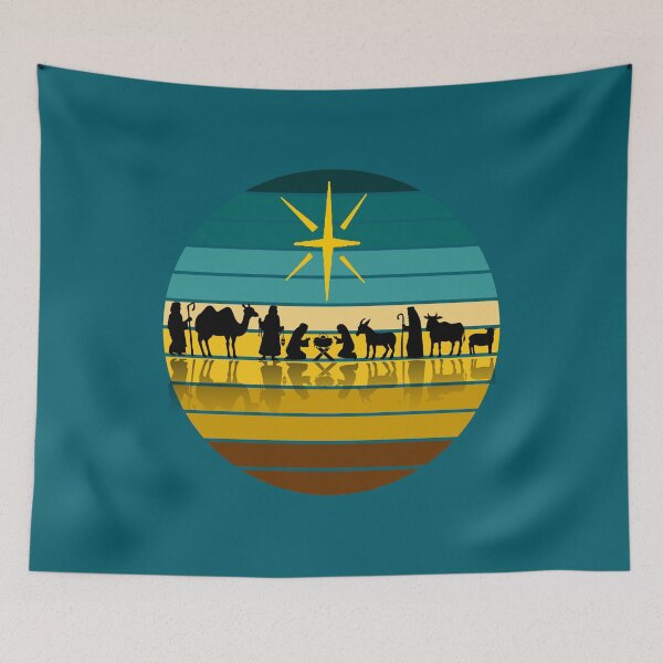 Item preview, Oh Holy Night Scene Vintage Sunset designed and sold by adamtepl.