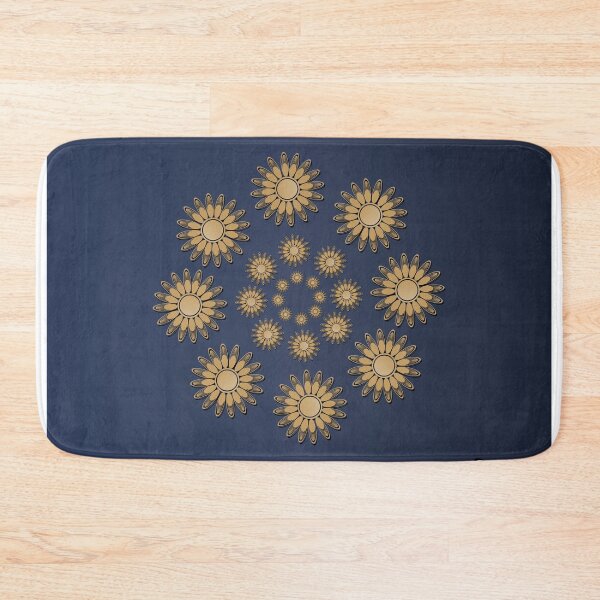 Item preview, Golden abstract Mandal ornate pattern for background, invitation cards and templates. designed and sold by ikshvaku.