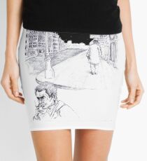 Graphic novel page Mini Skirt