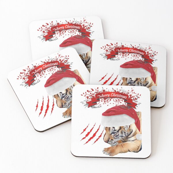 Aperçu de l'œuvre Noël chat sauvage créée et vendue par Twinmommy Store.