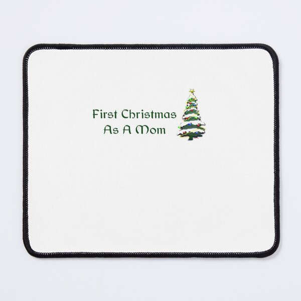 Item preview, First Christmas As A Mom , Funny Christmas New Mommyift for Friend, Coffee Before Talkie designed and sold by Soukainadesign.