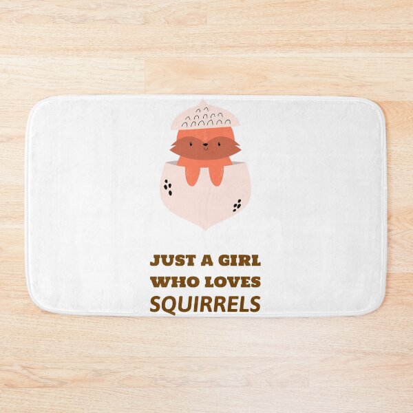 Item preview, Just a girl who loves squirrels designed and sold by Mechanical-Artt.