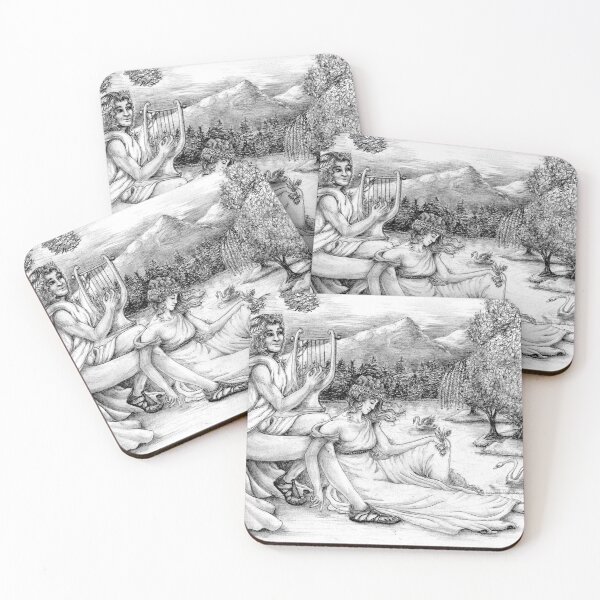 Item preview, The Greek God, Orpheus, and his love, Eurydice designed and sold by PtahRaeArt.