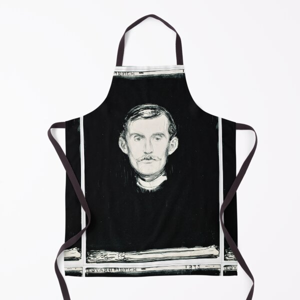 Item preview, Edvard Munch "Self-Portrait with Skeleton Arm" designed and sold by lava-girl.
