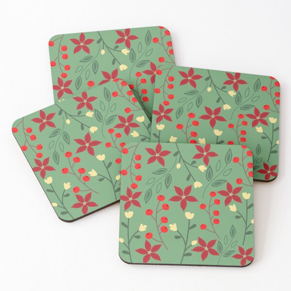 Item preview, Winter Floral patterns designed and sold by mpandam.