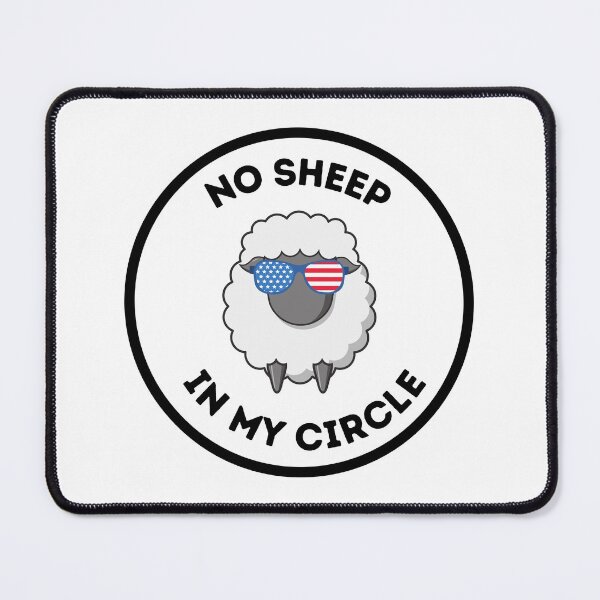 Item preview, No Sheep In My Circle designed and sold by AnnaAndVibes.