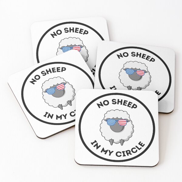 Item preview, No Sheep In My Circle designed and sold by AnnaAndVibes.