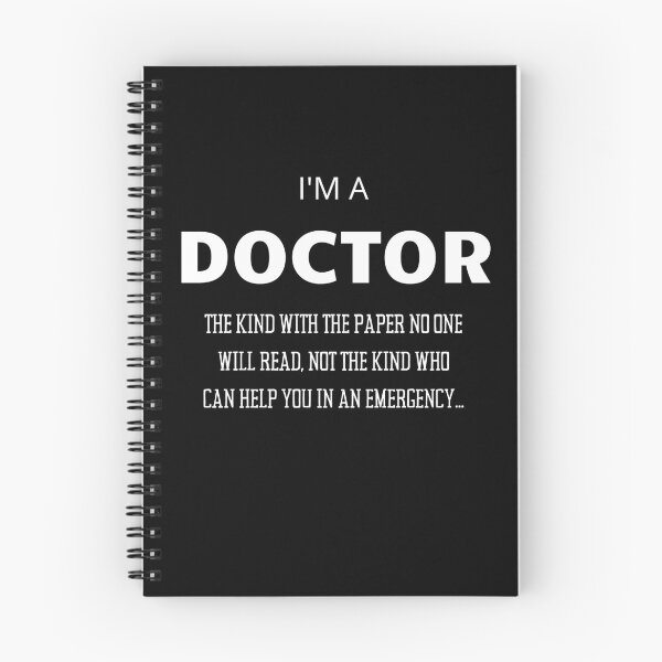 Item preview, Doctor PhD Thesis Funny - White designed and sold by MonDesigns.