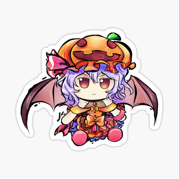 Remilia Fumo Halloween Costume Touhou Lostword Sticker For Sale By Lislisettedraws Redbubble 8303