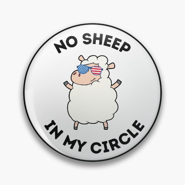 Item preview, No Sheep In My Circle designed and sold by AnnaAndVibes.
