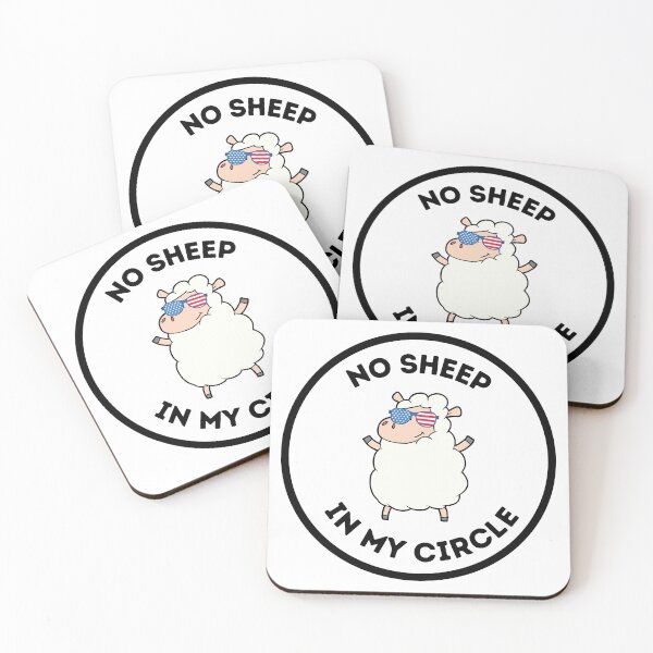 Item preview, No Sheep In My Circle designed and sold by AnnaAndVibes.