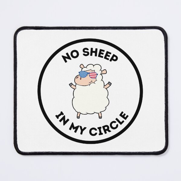 Item preview, No Sheep In My Circle designed and sold by AnnaAndVibes.