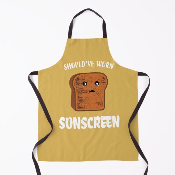 Item preview, Funny Bread Shouldve Worn Sunscreen designed and sold by Marzuqi Che Rose.