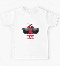 DAB PANDA dab on dabber dance football touch down red Kids Tee