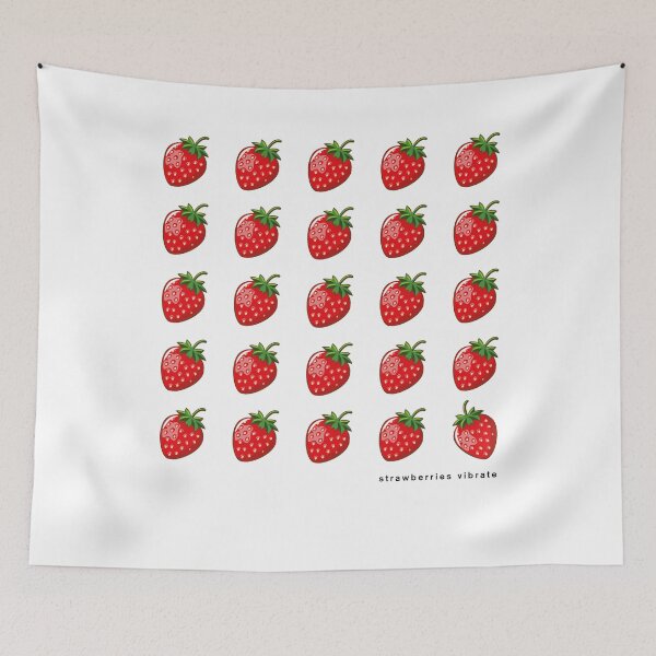 Item preview, Strawberries vibrate designed and sold by SmallSingy.