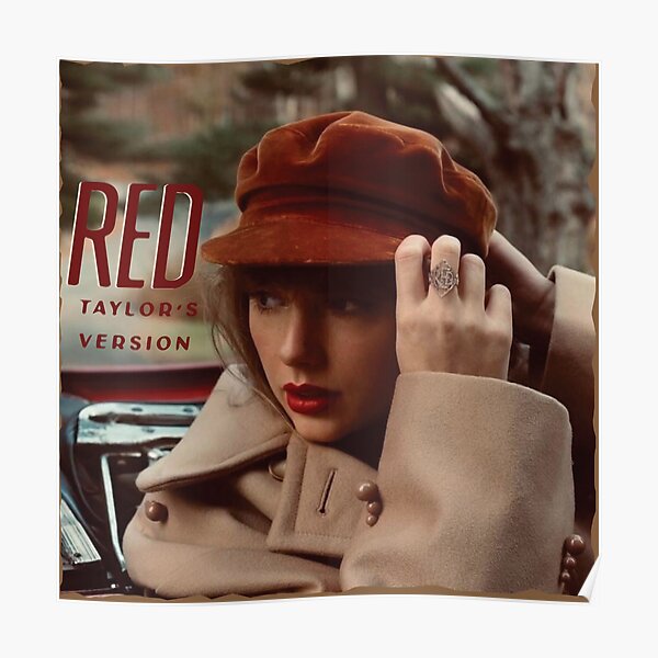 T in Red Cover Poster