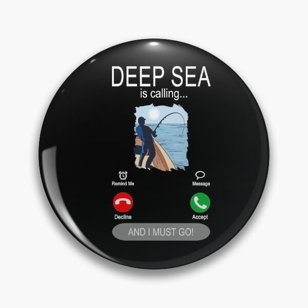 Artikelvorschau, Deep Sea is calling - Hochseeangler Hochseeangeln entworfen und verkauft von dJ-Design.