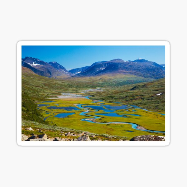 where rivers meet Sticker