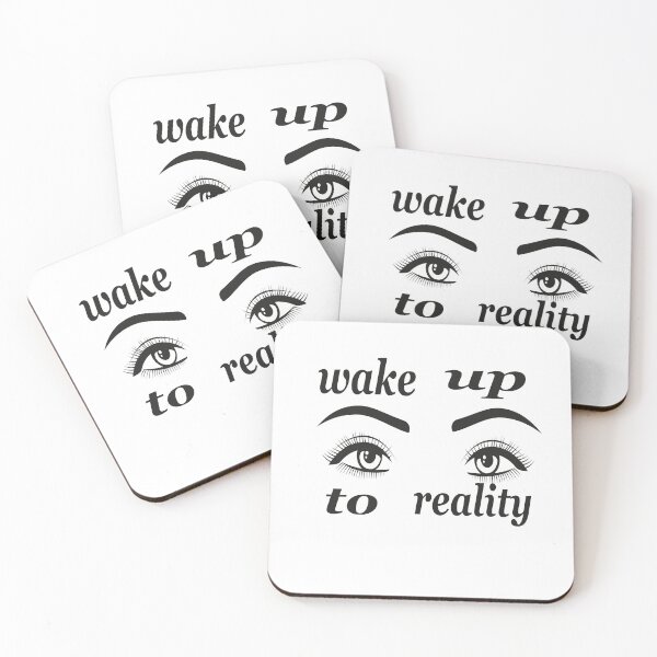 Item preview, Wake Up To Reality gift for friend and girlfriend designed and sold by Designer-waw.