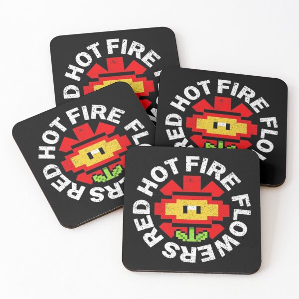 Item preview, Red hot fire flower rhcp funky logo designed and sold by Sovik Goswami.