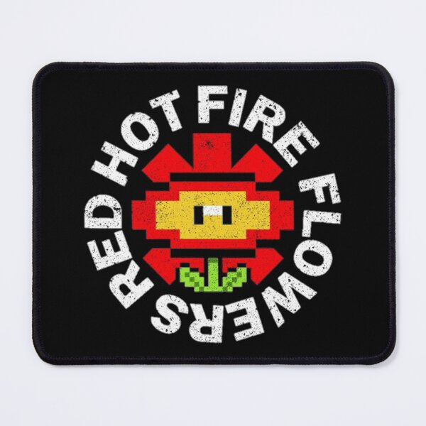 Item preview, Red hot fire flower rhcp funky logo designed and sold by Sovik Goswami.