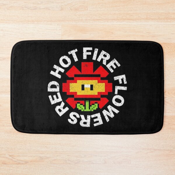 Item preview, Red hot fire flower rhcp funky logo designed and sold by Sovik Goswami.