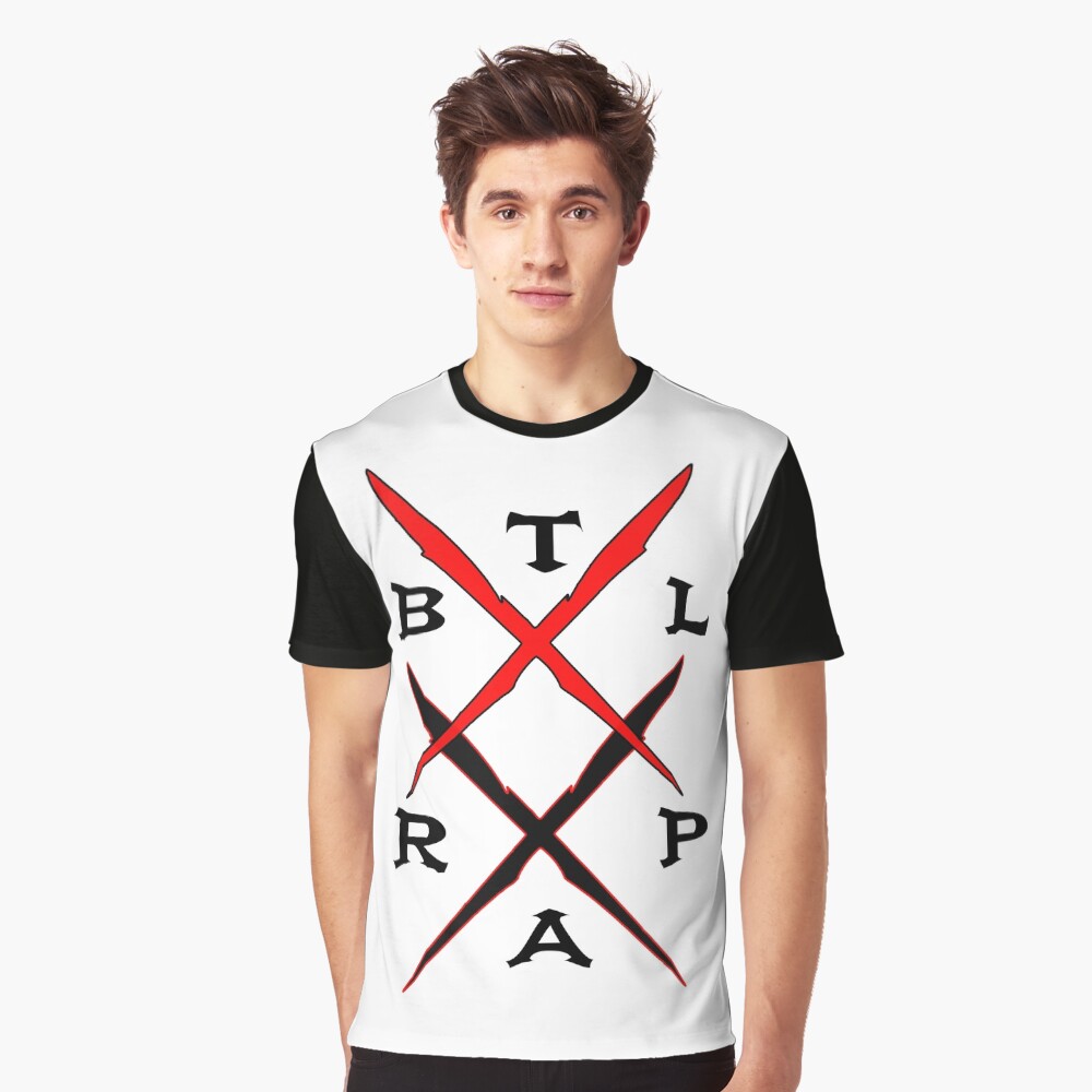 BTL RAP Cross Bolts Tee Graphic T-Shirt