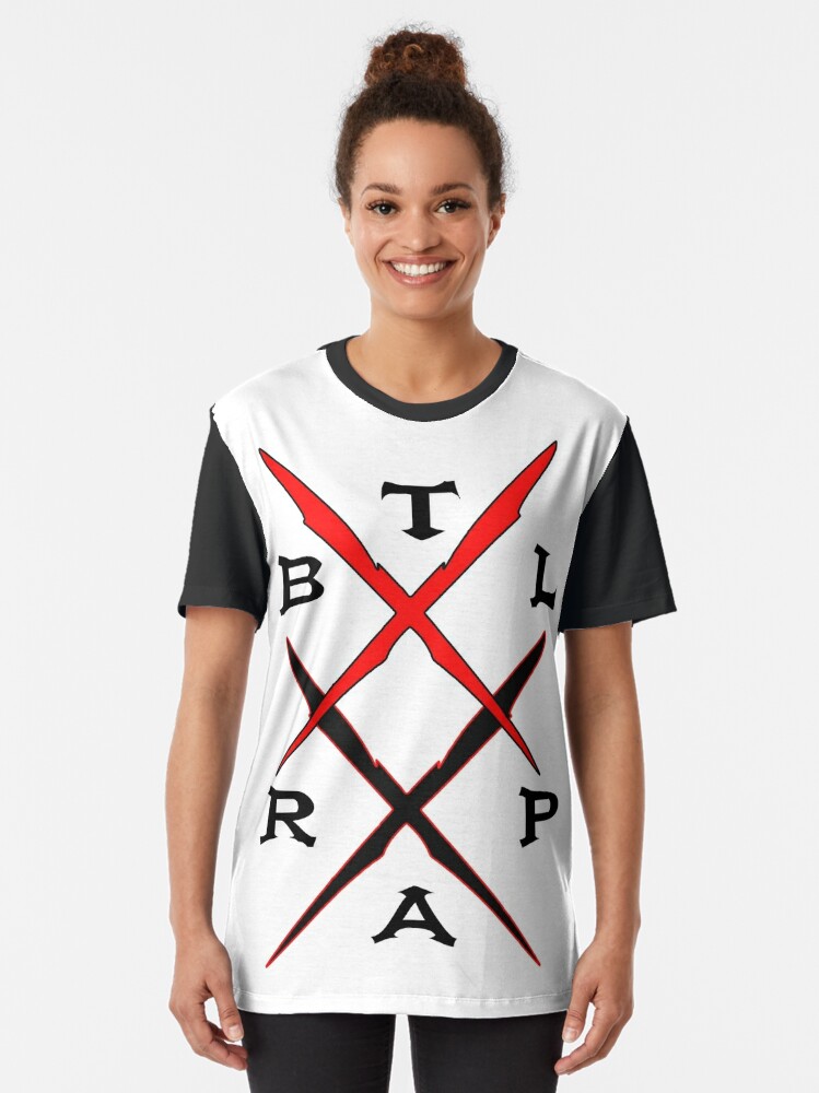 Alternate view of BTL RAP Cross Bolts Tee Graphic T-Shirt