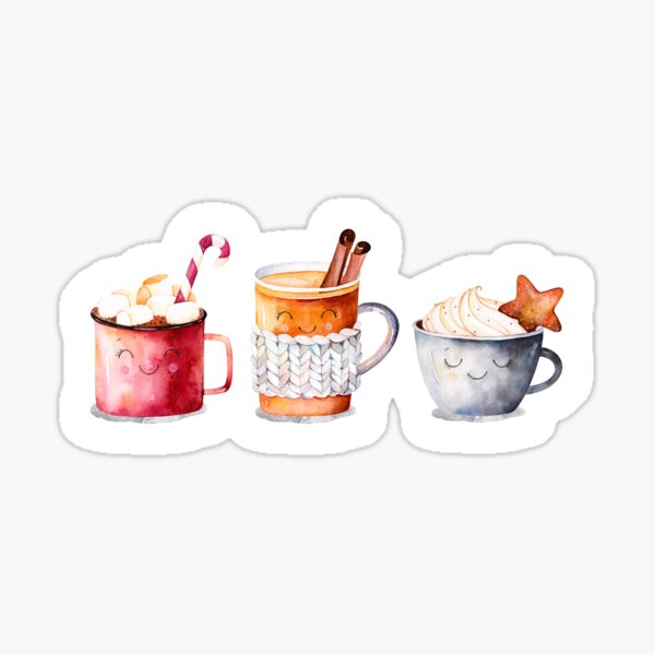 Hot drinks Sticker