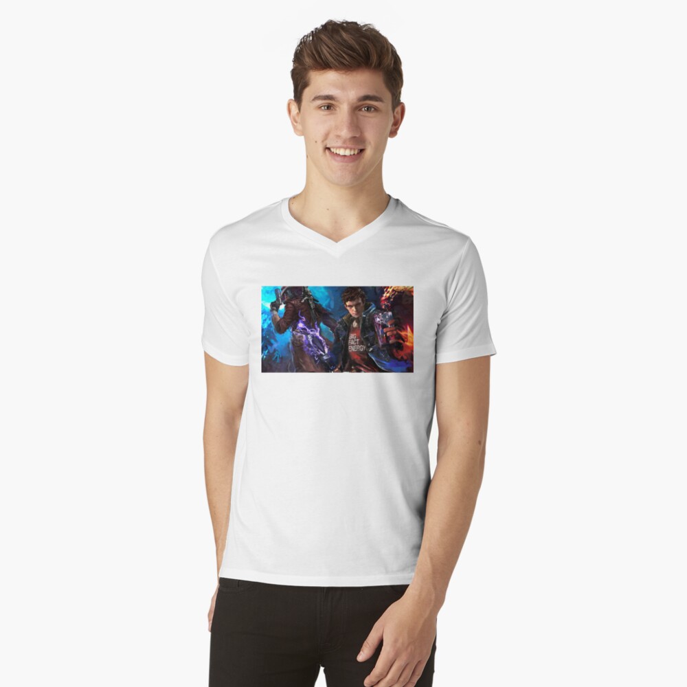 Item preview, V-Neck T-Shirt designed and sold by FactFiend.