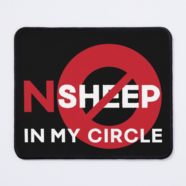 Item preview, No Sheep In My Circle designed and sold by Macer.