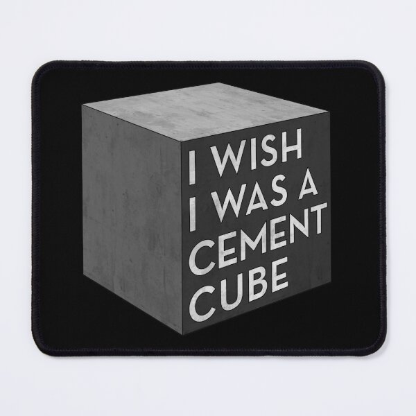 Item preview, I Wish I Was A Cement Cube designed and sold by Onion Powder.