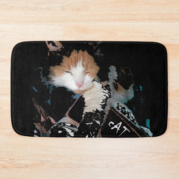 Item preview, Cat on Black designed and sold by qlajt.