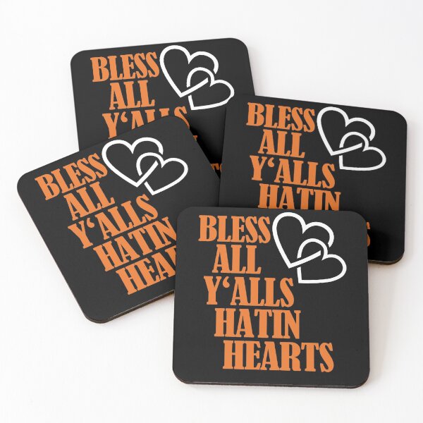 Item preview, Bless All Y'alls Hatin Hearts Houston TX designed and sold by Club7Studios.