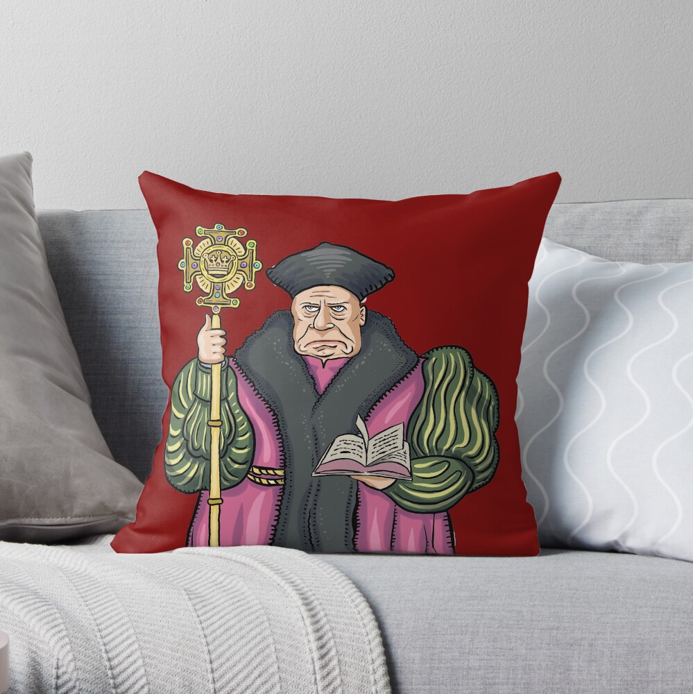 Item preview, Throw Pillow designed and sold by MacKaycartoons.