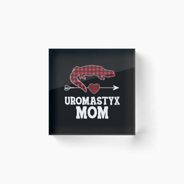 Item preview, Uromastyx Mom Red Plaid Dabb Lizard Mali designed and sold by StrongShirts.