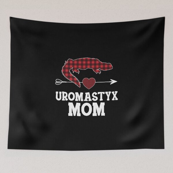 Item preview, Uromastyx Mom Red Plaid Dabb Lizard Mali designed and sold by StrongShirts.