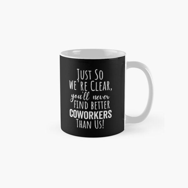 Funny mugs for coworker,You're Dead to Us Now,Colleague Farewell,Retirement  Gift,Coworker Goodbye,coworker leaving gift Coffee Mug by pillowaza