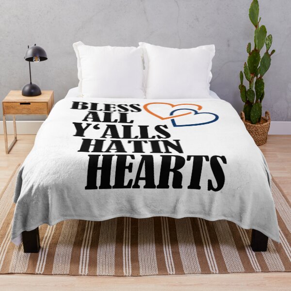 Item preview, Bless All Y'alls Hatin Hearts Houston TX designed and sold by Club7Studios.