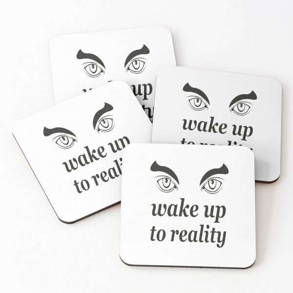 Item preview, Wake Up To Reality gift for friends designed and sold by Designer-waw.