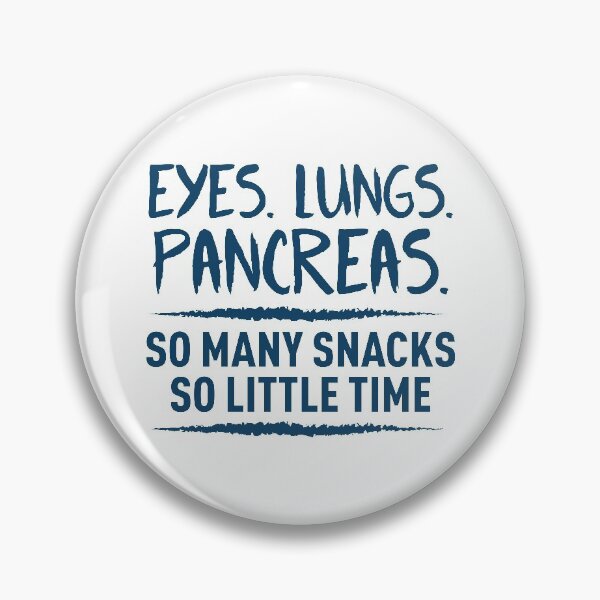 Item preview, Eyes, Lungs, Pancreas. So Many Snacks, So Little Time (Blue) designed and sold by FilipeFerreira.