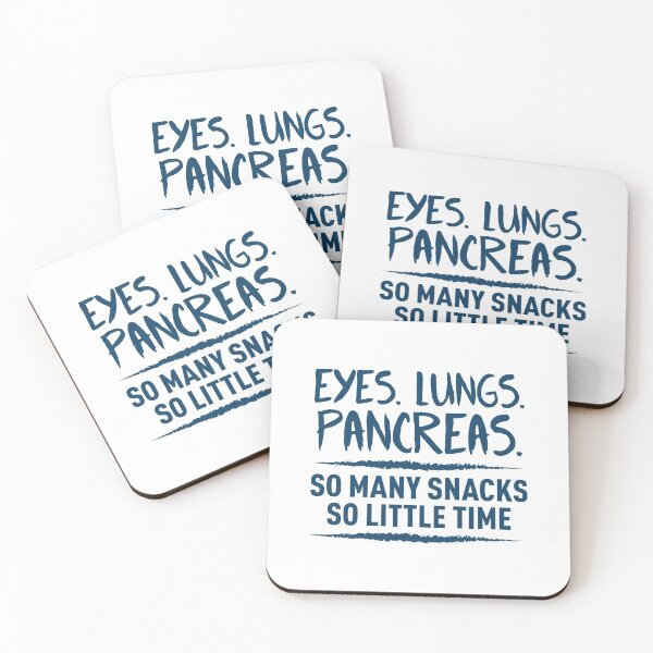 Item preview, Eyes, Lungs, Pancreas. So Many Snacks, So Little Time (Blue) designed and sold by FilipeFerreira.