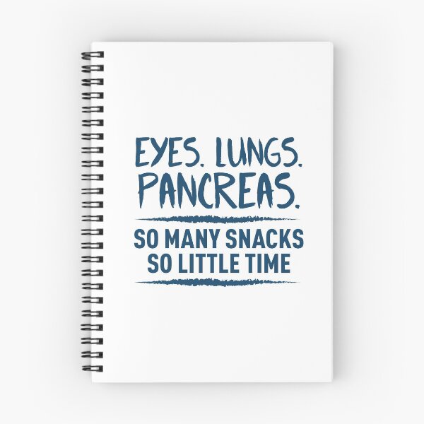 Item preview, Eyes, Lungs, Pancreas. So Many Snacks, So Little Time (Blue) designed and sold by FilipeFerreira.