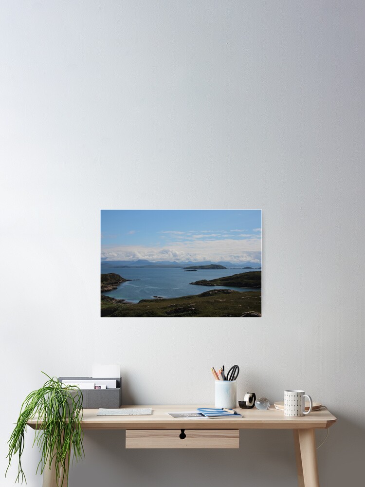 Thumbnail 2 of 3, Poster, Summer Isles designed and sold by orcadia.