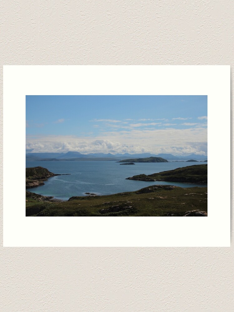 Thumbnail 2 of 3, Art Print, Summer Isles designed and sold by Fiona MacNab.